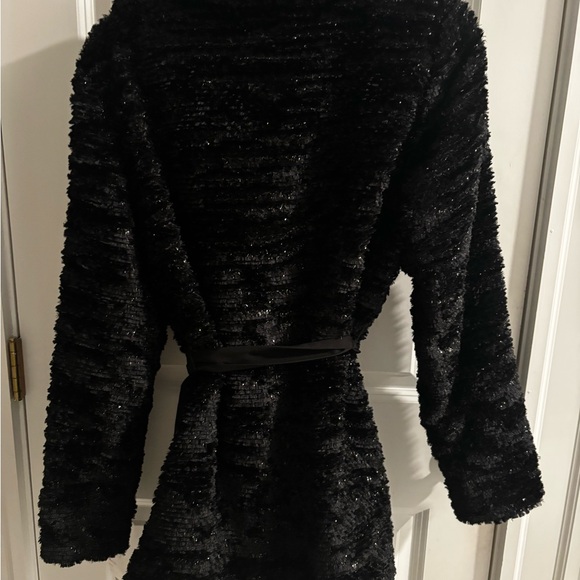 Lafayette 148 New York Black Shimmer Jacket- NWT size 12 - Picture 5 of 5